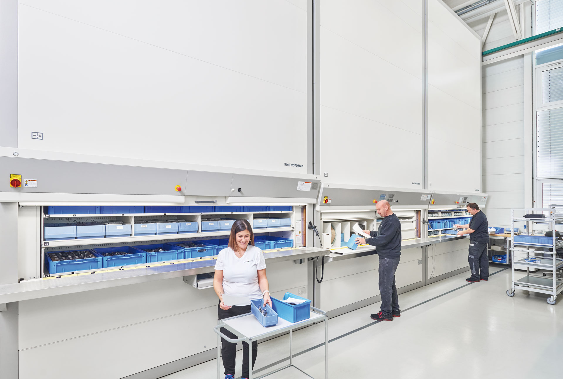 Hänel Rotomat® Depolama Karuseli